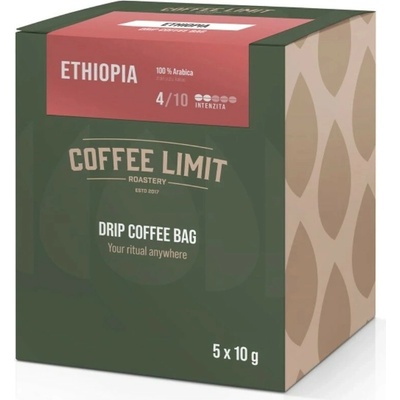 COFFEE LIMIT DRIP COFFEE BAG Etiopia 5 x 10 g