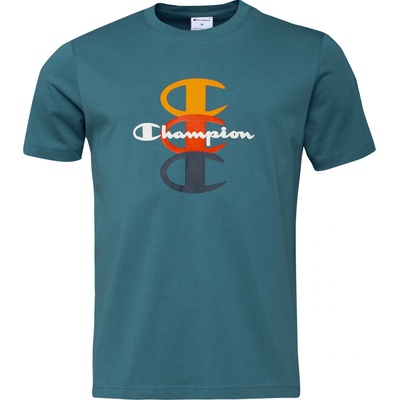 Champion SS TEE modrá mix