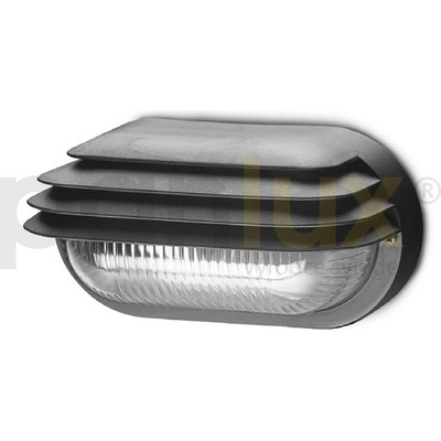 SOG-40/C Svítidlo nástěnné OVAL GRILL 40W IP44 černá – Hledejceny.cz