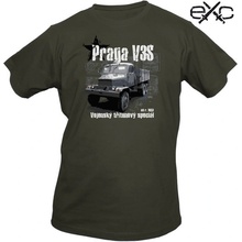 Tričko Exc Praga V3S olivové