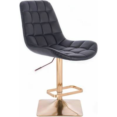 LuxuryForm Design Paris na zlatej hranatej podstave / čierna