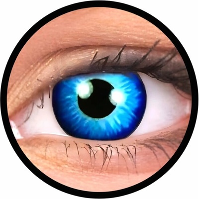 MaxVue Vision ColourVue Crazy čočky Space Blue 2 ks tříměsíční nedioptrické – Hledejceny.cz