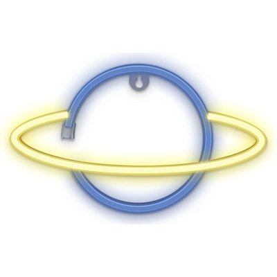 Forever dekorativní LED neon Saturn modro-žlutá RTV100228