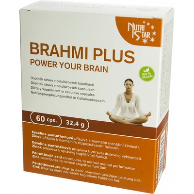 Nutristar Brahmi Plus 60 kapslí