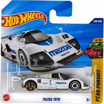Mattel Hot Wheels Mazda 787B bílé