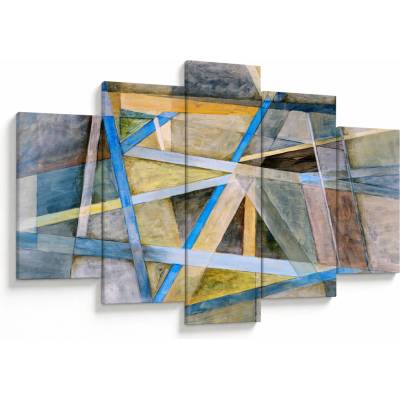 Obraz - Abstrakce, pětidílný 150x105 cm