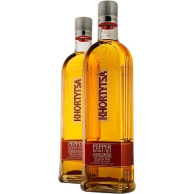 Chortica Pepper & Honey 40% 0,5 l (holá láhev)