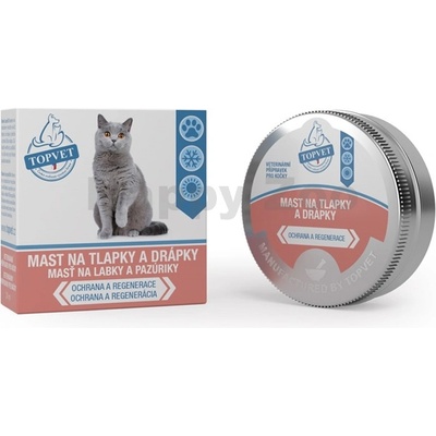 Topvet Mast na tlapky a drápky pro kočky 30 ml – Hledejceny.cz