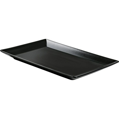METRO PROFESSIONAL Mac Tanier 30 x 20 cm kamenina čierny 6 ks