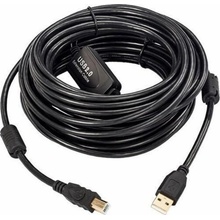 MicroConnect USBAB10B-ACTIVE USB-A - USB-B 10m černý