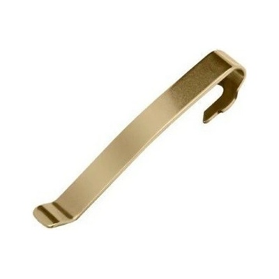 Leatherman Klip Na Opasek Quick Release Engravable Pocket Clip Pvd Brass