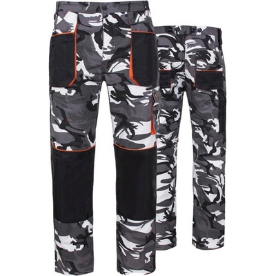 Procera pracovní kalhoty do pasu PROTAC CAMO GRAY