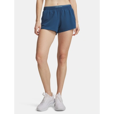 Under Armour dámske kraťasy UA Vanish Woven 3in Shorts modrá