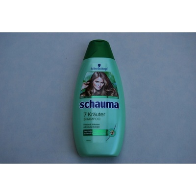 Schauma 7 bylin šampon pro normální a mastné vlasy 400 ml
