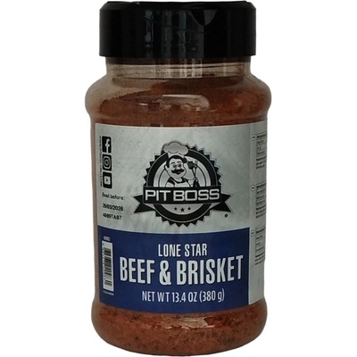 Pit Boss BBQ Grilovací koření Lone Star BEEF & Brisket rub 380 g – Hledejceny.cz