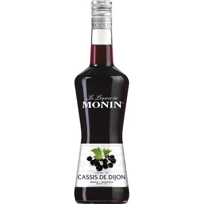 Monin La Liqueur Cassis de Dijon 16% 0,7 l (holá láhev)