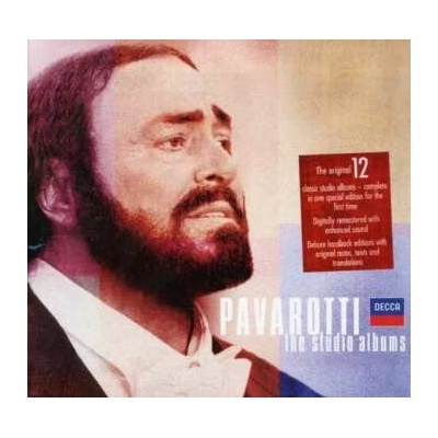 12 Luciano Pavarotti - The Studio Albums CD – Hledejceny.cz