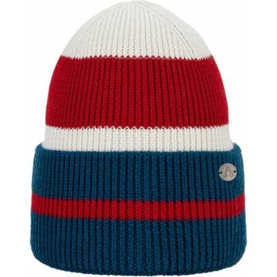 Čiapka P.A.C. Belua Merino Beanie Red/Petrol