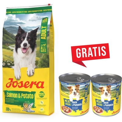 Josera Adult losos a zemiaky 12,5 kg