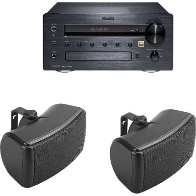 Magnat MC-200 + Q Acoustics Qi45EW