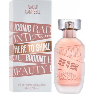 Naomi Campbell Here to Shine toaletná voda dámska 30 ml