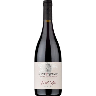 Mrva & Stanko Pinot Noir 2021 14% 0,75 l (čistá fľaša)