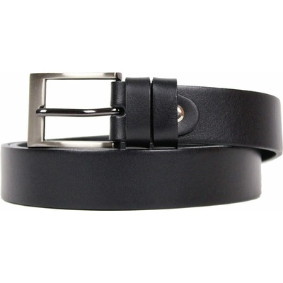 Penny Belts pánský společenský kožený opasek 230-100-60 černý