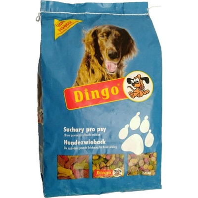 Dingo suchary STANDARD přírodní 2,5 Kg