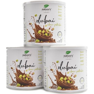 Natures Finest Dubai latte BIO 3 x 125 g