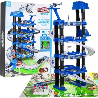 RKToys Vícepodlažní parkoviště s podložkou