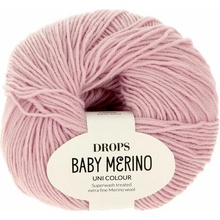 Drops Baby Merino UNI 26 púdrovo ružová