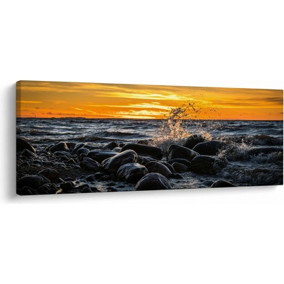 Obraz moře, jednodílný 100x40 cm