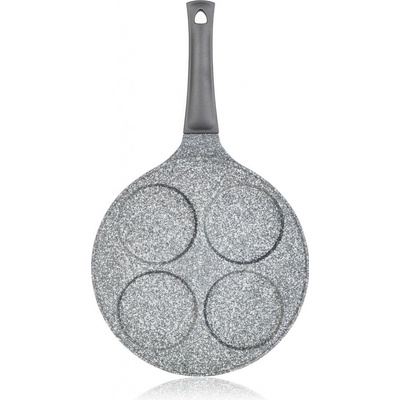 Banquet Pánev na 4 lívance s nepřilnavým povrchem Granite Grey 26 cm