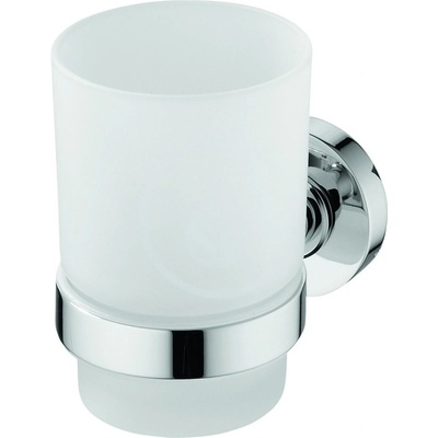 Ideal Standard IOM Kelímek na zubní kartáček - satinované sklo 6,6 x 10,3 x 9,6 cm - A9120AA – Hledejceny.cz