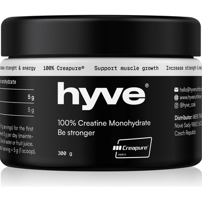 hyve 100 % Kreatin monohydrát Creapure 300 g