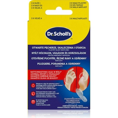 Scholl Dr. Scholl's Open Blisters Cuts and Abrasions 2 x 3 ks