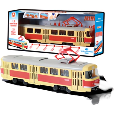 Rappa Kovová česká retro tramvaj 16 cm BRNO