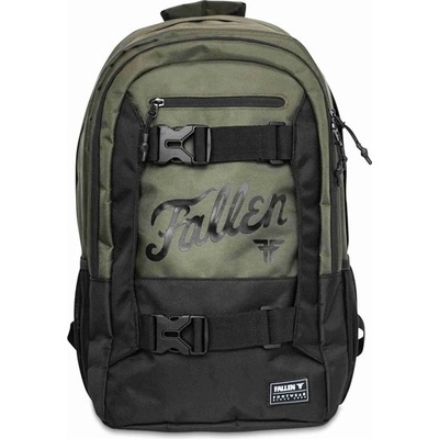FALLEN Fury Board Bag Backpack. Olive Black 24 l