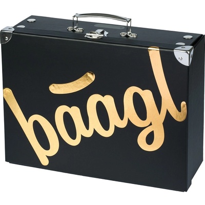 BAAGL Skládací školní Golds kováním