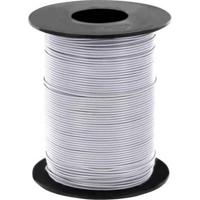 BELI-BECO L125GR25 opletenie / lanko 1 x 0.25 mm² sivá 25 m