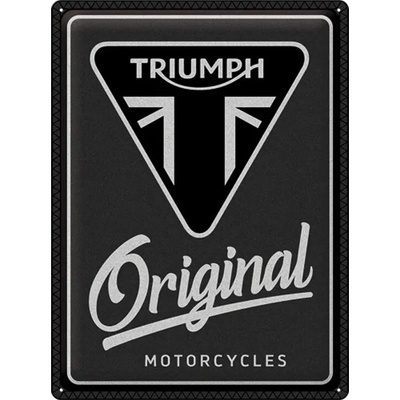 Poster Plechová cedule - Triumph (Original Motorcycle) - 30x40 cm