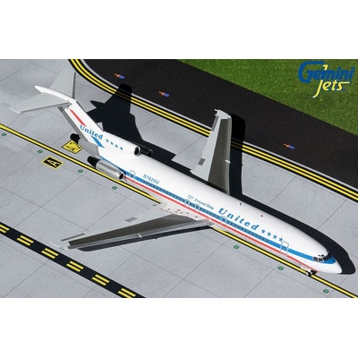 Gemini B727-222 United Airlines 1970sStars & Bars Colors 1:200