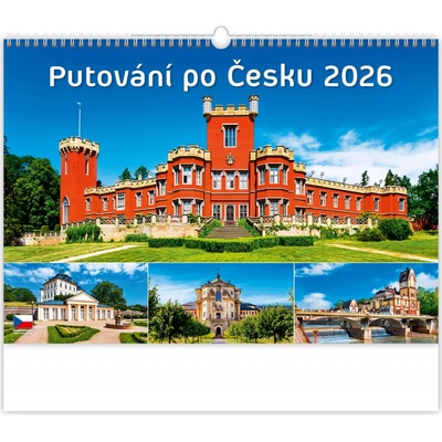 Putování po Česku nástěnný 2026