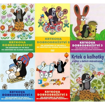 Krteček komplet série - 6x DVD