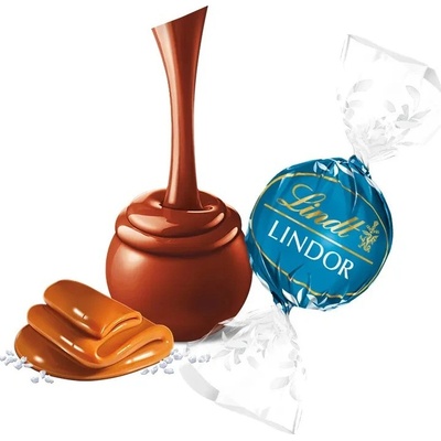 Lindt Lindor Karamel a sůl 12,5 g