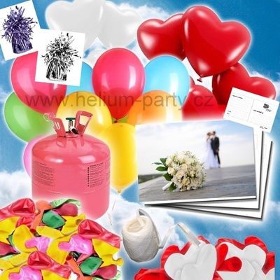 Helium set na 75 balónků
