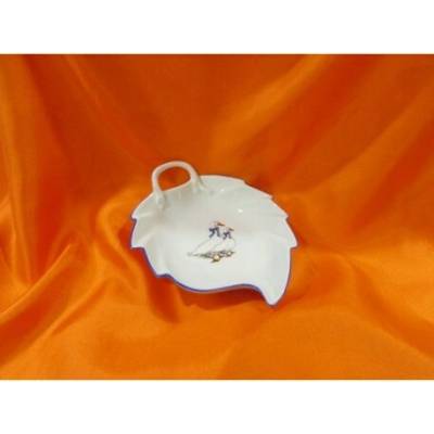Český porcelán Dubí Mísa list U666 husy 15 cm