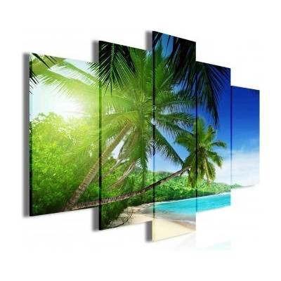 Obraz na plátne viacdielny - OB3521 - Pláž 100cm x 60cm - S17