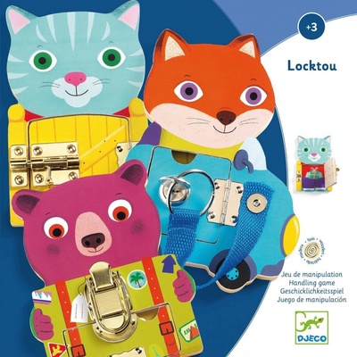 Djeco zvířátka k otevírání Locktou