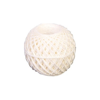 Motouz zavařovací bílý / lněný / 105 x 6 tex / 40 g
